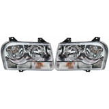 CarLights360: For 2009 10 Chrysler 300 Headlight Assembly w/Bulbs CAPA Certified (CLX-M1-332-1171L-ACN-CL360A1-PARENT1)