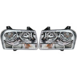 CarLights360: For 2009 10 Chrysler 300 Headlight Assembly w/Bulbs CAPA Certified (CLX-M1-332-1171L-ACN-CL360A1-PARENT1)