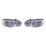 CarLights360: For 2004 2005 2006 Chrysler Sebring Headlight Assembly w/Bulbs CAPA Certified (CLX-M1-332-1174L-AC-CL360A1-PARENT1)