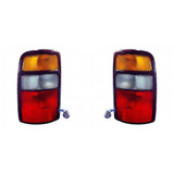 CarLights360: For 2004 2005 2006 Chevy Suburban 1500 Tail Light Assembly w/Bulbs - CAPA Certified (CLX-M1-334-1902L-ACN-CL360A1-PARENT1)