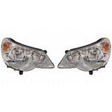 CarLights360: For 2007 08 09 2010 Chrysler Sebring Headlight Assembly w/ Bulbs CAPA Certified (CLX-M1-332-1179L-ACN-CL360A2-PARENT1)