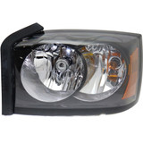 CarLights360: For 2006 2007 DODGE DAKOTA Headlight Assembly w/ Bulbs Black Housing-CAPA Certified (CLX-M1-333-1112L-AC2-CL360A1-PARENT1)