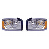 CarLights360: For 2005 DODGE DAKOTA Headlight Assembly Chrome w/ Bulbs CAPA Certified (CLX-M1-333-1112L-AC1-CL360A1-PARENT1)