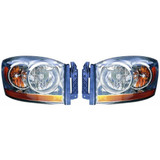 CarLights360: For 2006 Dodge Ram 1500 Headlight Assembly w/Bulbs CAPA Certified (CLX-M1-333-1115L-AC1-CL360A1-PARENT1)