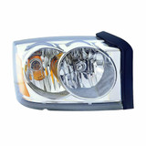 CarLights360: For 2006 2007 DODGE DAKOTA Headlight Assembly w/ Bulbs CAPA Certified (CLX-M1-333-1112L-ACN1-CL360A1-PARENT1)