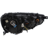 CarLights360: For 2010 11 12 2013 Mitsubishi Outlander Headlight Assembly w/ Bulbs Black Housing DOT Certified (CLX-M1-313-1144L-AF2-CL360A1-PARENT1)