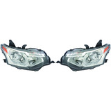 For Mitsubishi Outlander 2014 2015 Headlight Assembly Halogen CAPA (CLX-M1-313-1147L-AC2-PARENT1)