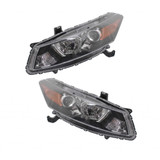 CarLights360: For 2011 2012 Honda Accord Headlight Assembly w/ Bulbs Black Housing DOT Certified (CLX-M1-316-1153L-AFN2-CL360A1-PARENT1)
