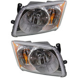 CarLights360: For 2007-2012 Dodge Caliber Headlight Assembly w/Bulbs CAPA Certified (CLX-M1-333-1118L-AC-CL360A1-PARENT1)