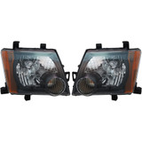 CarLights360: For 2008 09 10 2011 Nissan Xterra Headlight Assembly w/ Bulbs Black Housing CAPA Certified (CLX-M1-314-1160L-AC2-CL360A1-PARENT1)