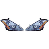CarLights360: For 2003 04 05 06 2007 Nissan Murano Headlight Assembly Halogen w/ Bulbs DOT Certified (CLX-M1-314-1156L-AF-CL360A1-PARENT1)