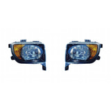 For Honda Element 2007 2008 Headlight Assembly Unit EX/LX Model Black Bezel CAPA Certified (CLX-M1-316-1133L-UC2-PARENT1)