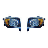CarLights360: For 2007 2008 Honda Element Headlight Assembly Black Housing DOT Certified (CLX-M1-316-1133L-UF2-CL360A1-PARENT1)