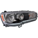 CarLights360: For 2008 2009 Mitsubishi Lancer Headlight Assembly w/ Bulbs Black Housing DOT Certified (CLX-M1-313-1140L-AF2-CL360A2-PARENT1)