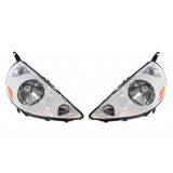 CarLights360: For 2007 Honda Fit Headlight Assembly - DOT Certified (CLX-M1-316-1151L-UF5-CL360A1-PARENT1)