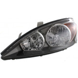 CarLights360: For 2002 2003 2004 Toyota Camry Headlight Assembly w/ Bulbs Black Housing DOT Certified (CLX-M1-311-1156L-AF2-CL360A1-PARENT1)