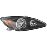 CarLights360: For 2002 2003 2004 Toyota Camry Headlight Assembly w/ Bulbs Black Housing DOT Certified (CLX-M1-311-1156L-AF2-CL360A1-PARENT1)