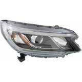 CarLights360: For 2015 2016 Honda CR-V Touring Headlight Assembly w/Bulbs Black Housing DOT Certified (CLX-M1-316-1173L-AF2-CL360A1-PARENT1)