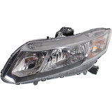 CarLights360: For 2013 2014 2015 Honda Civic Headlight Assembly w/Bulbs Black Housing|DOT Certified (CLX-M1-316-1162L-AFN2-CL360A1-PARENT1)