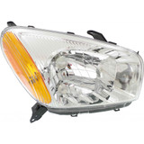 CarLights360: For 2001 2002 Toyota RAV4 Headlight Assembly Chrome w/ Bulbs DOT Certified (CLX-M1-311-1153L-AF-CL360A2-PARENT1)