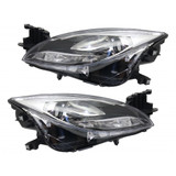 CarLights360: For 2011 Mazda 6 Headlight Assembly Black Housing CAPA Certified (CLX-M1-315-1146L-UC2-CL360A2-PARENT1)