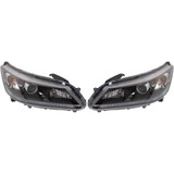 For Honda Accord Sedan Headlight Assembly Halogen DOT Certified (CLX-M1-316-1167L-AF2-PARENT1)