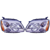 CarLights360: For 2005 2006 2007 MITSUBISHI GALANT Headlight Assembly w/Bulbs Black Housing DOT Certified (CLX-M1-313-1133L-AF2-CL360A1-PARENT1)