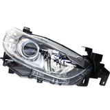 CarLights360: For 2014 2015 2016 2017 2018 Mazda 6 Headlight Assembly Black Housing CAPA Certified (CLX-M1-315-1148L-UC2-CL360A1-PARENT1)