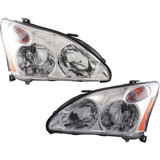 CarLights360: For 2004 2005 2006 Lexus RX330 Headlight Assembly w/ Bulbs DOT Certified (CLX-M1-311-1169L-AF9-CL360A1-PARENT1)