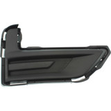 For Nissan Rogue Fog Light Cover 2017 2018 | Grille Bezel | Bumper Cover | Finisher | Textured Black (CLX-M0-USA-RN10860004-CL360A70-PARENT1)