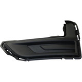 For Nissan Rogue Fog Light Cover 2017 2018 | Grille Bezel | Bumper Cover | Finisher | Textured Black (CLX-M0-USA-RN10860004-CL360A70-PARENT1)