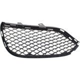 For Mercedes-Benz E63 AMG Fog Light Cover 2014 2015 | Grille Bezel | Bumper Cover | Textured Black (CLX-M0-USA-REPM015530-CL360A70-PARENT1)