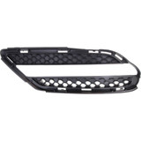 For Mercedes-Benz S550 / S600 Fog Light Cover 2007-2013 Outer | w/ Sport & Light Package | Black (CLX-M0-USA-REPM015516-CL360A70-PARENT1)