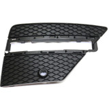 For Mercedes-Benz ML350 / ML550 Fog Light Cover 2012 13 14 2015 Outer | w/ AMG Styling Package | Textured Black (CLX-M0-USA-REPM015552-CL360A70-PARENT1)