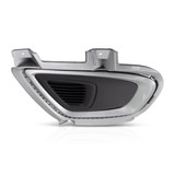 For Kia Sorento Fog Light Cover 2016 2017 2018 | Grille Bezel | w/ Silver Molding | EX/L/LX Model | Dark Gray (CLX-M0-USA-RK10860004-CL360A70-PARENT1)