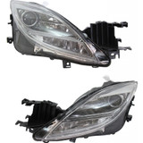 For Mazda 6 Headlight Assembly 2009 2010 | Halogen | CAPA w/o Bulbs (CLX-M0-USA-REPM100122Q-CL360A70-PARENT1)