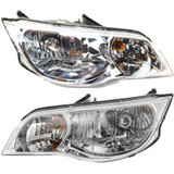 For Saturn Ion Headlight 2003 04 05 06 2007 Halogen | Coupe (CLX-M0-USA-S100142-CL360A70-PARENT1)