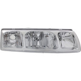 For Saturn Vue Headlight 2005 Halogen | Chrome Interior (CLX-M0-USA-S100138-CL360A70-PARENT1)