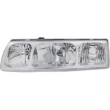 For Saturn Vue Headlight 2005 Halogen | Chrome Interior (CLX-M0-USA-S100138-CL360A70-PARENT1)