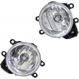 For Toyota RAV4 Adventure Fog Light Assembly 2018 | Halogen | Round (CLX-M0-USA-REPL107540-CL360A74-PARENT1)