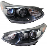 For Kia Sportage Headlight Assembly 2017 18 19 2020 | Halogen | FWD | CAPA (CLX-M0-USA-RK10010014-CL360A70-PARENT1)