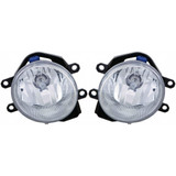 CarLights360: For 2012 2013 Toyota Prius Fog Light Assembly w/Bulbs - CAPA Certified (CLX-M1-211-2088L-AC-CL360A1-PARENT1)