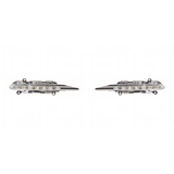CarLights360: For 2011 2012 2013 Mercedes-Benz R350 Front Signal/Corner Light Assembly w/ Bulbs (CLX-M1-439-1613L-AQ-CL360A1-PARENT1)