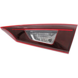 For Mazda 3 Sedan 2014-2018 Inner Tail Light Assembly Clear CAPA (CLX-M1-315-1310L-AC-PARENT1)