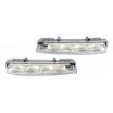 CarLights360: For 2012 13 14 2015 Mercedes-Benz C250 Front Signal/Corner Light Assembly w/ Bulbs (CAPA Certified) (CLX-M1-439-1614L-AC-CL360A2-PARENT1)