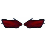 CarLights360: For 2013 2014 2015 TOYOTA RAV4 Reflector CAPA Certified (CLX-M1-311-2906L-UC-CL360A1-PARENT1)