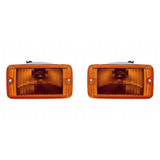 CarLights360: For 2001 2002 2003 Jeep Wrangler Front Signal/Corner Light Assembly w/Bulbs CAPA Certified (CLX-M1-332-1626L-ACN-CL360A2-PARENT1)