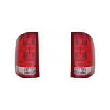 For GMC Sierra 1500 / 2500 / 3500 Tail Light Assembly 2010 2011 Hybrid 2nd Design SL / SLEL / SLT / WT DOT Certified (CLX-M1-334-1934L-AFN-PARENT1)