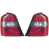 CarLights360: For 2004 2005 2006 2007 TOYOTA HIGHLANDER Tail Light Assembly DOT Certified (CLX-M1-311-1953L-UF-CL360A1-PARENT1)