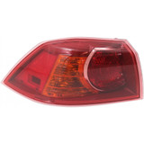 CarLights360: For 2008-2013 Mitsubishi Lancer Tail Light Assembly w/ Bulbs DOT Certified (CLX-M1-313-1925L-AF-CL360A1-PARENT1)